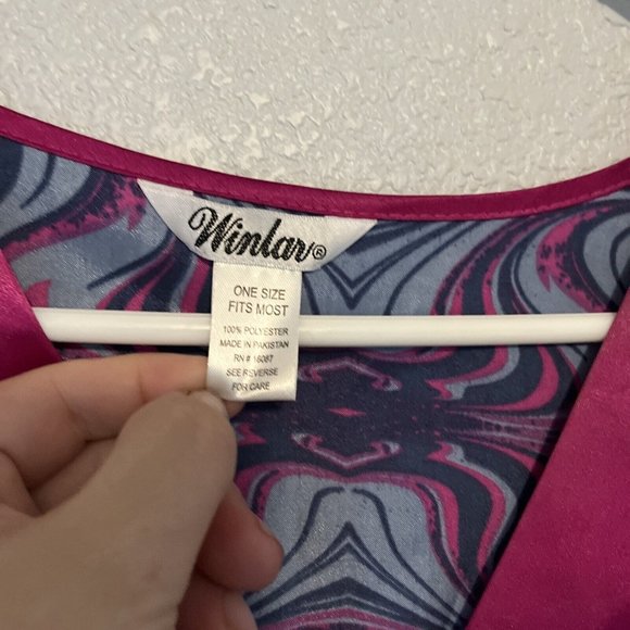 Jessica Long Caftan By Winlar Size One Size Fits Most - Picture 7 of 10